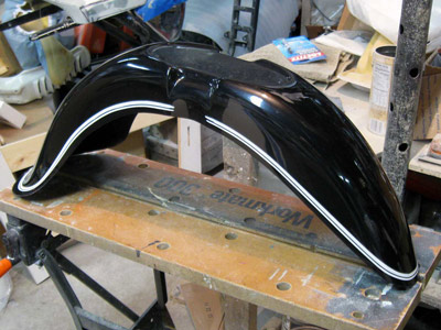 BMW Full Fender, Front bmw bell bottom fender 1 th