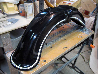 BMW Full Fender, Front bmw bell bottom fender 2 th